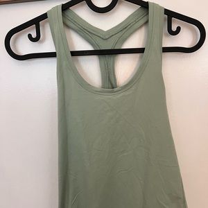 Lululemon Green Racerback Tank